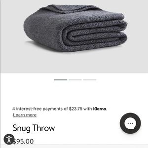Sunday Citizen Snug Throw Coal